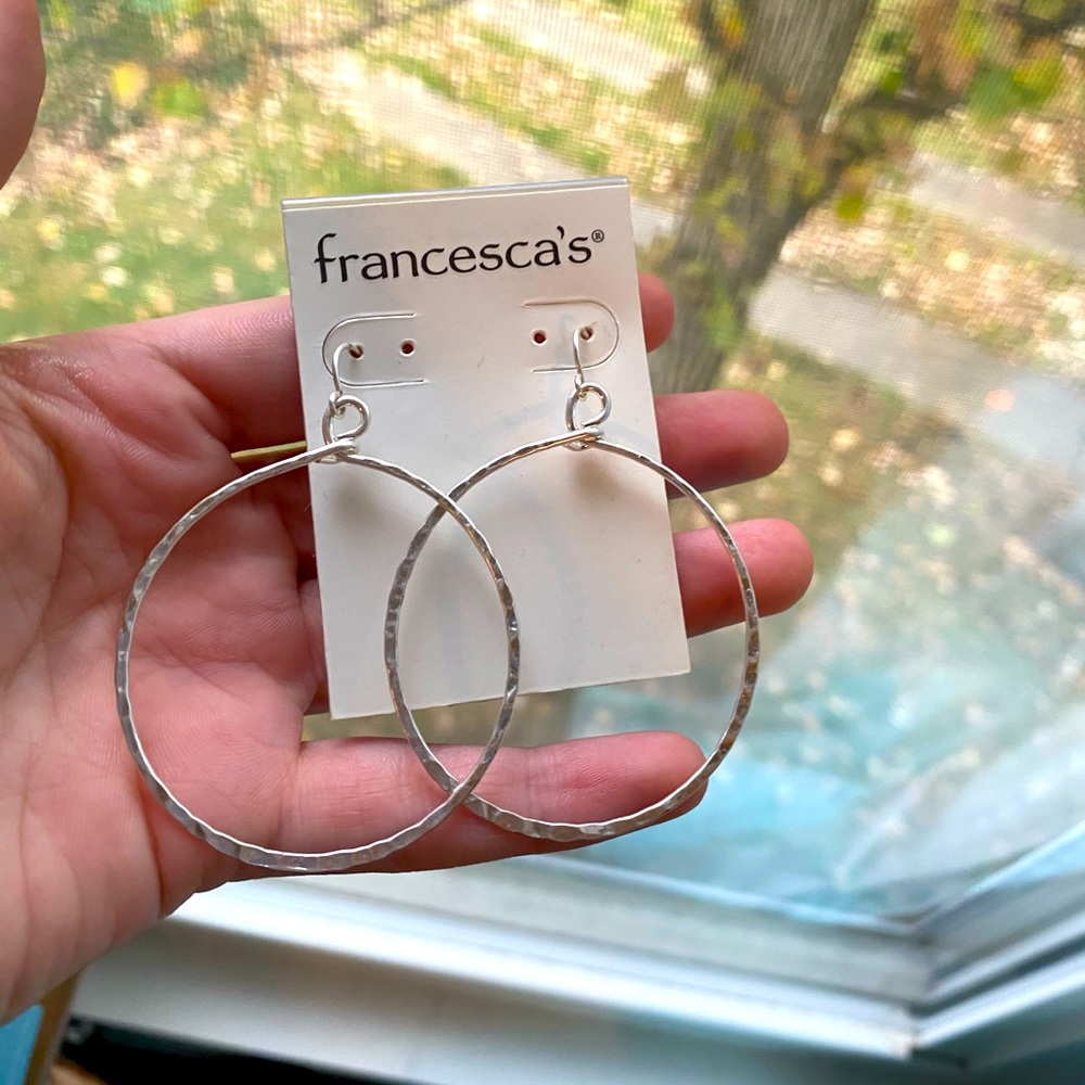 Francesca’s front facing hoops